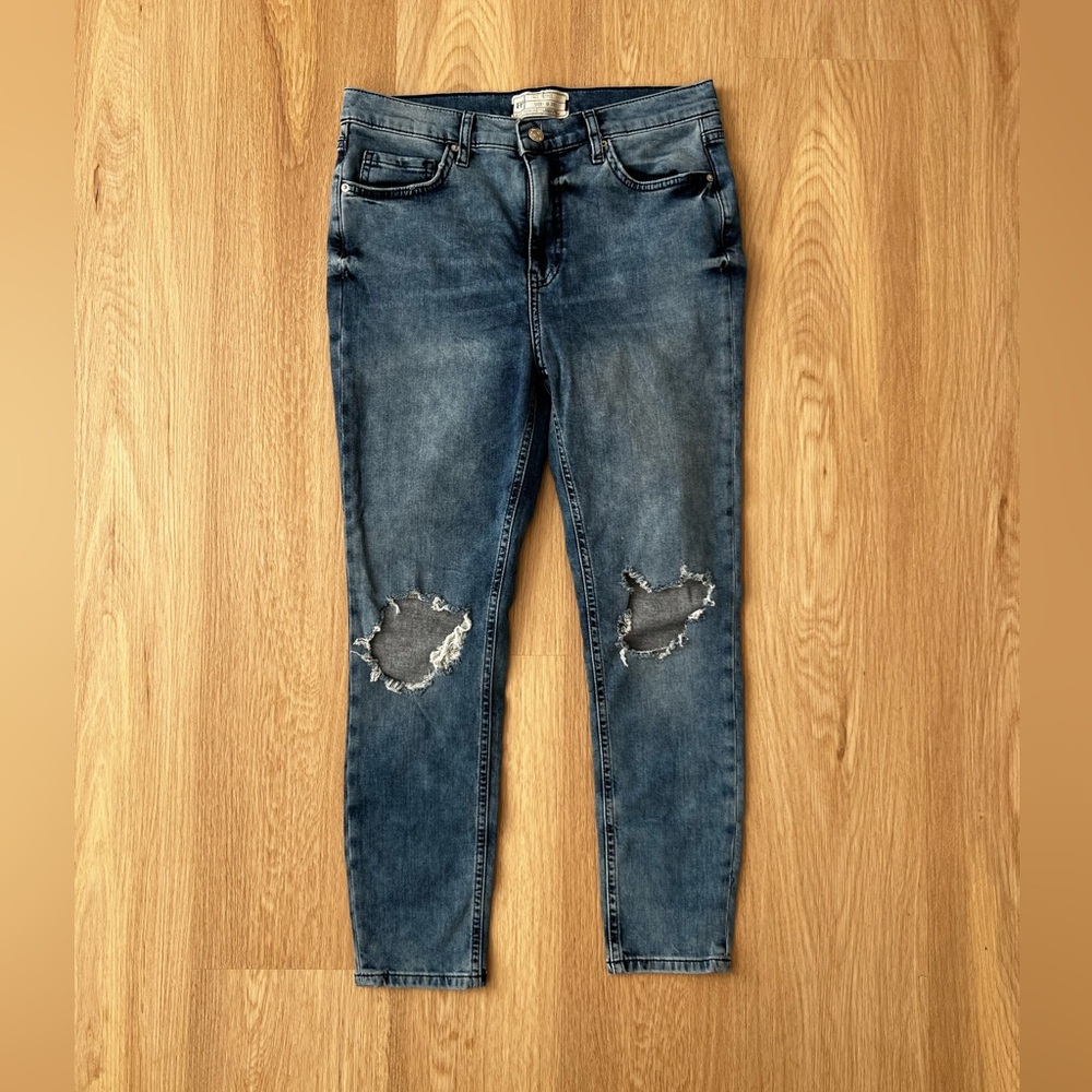 Free People Distressed Denim